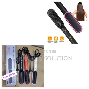 Electric Hair Comb With Temperature Control
