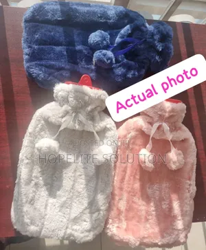 Fluffy 2 Litre Hot Water Bottle Bag