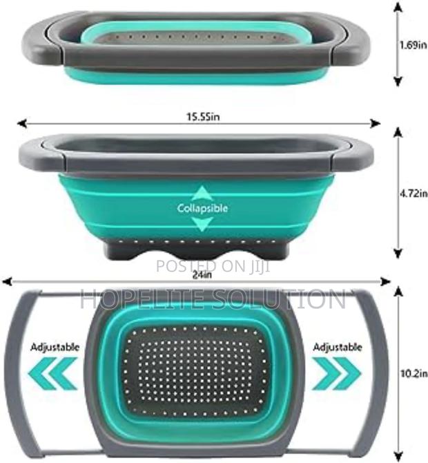 Collapsible Colander Drainer - thumbnail 2
