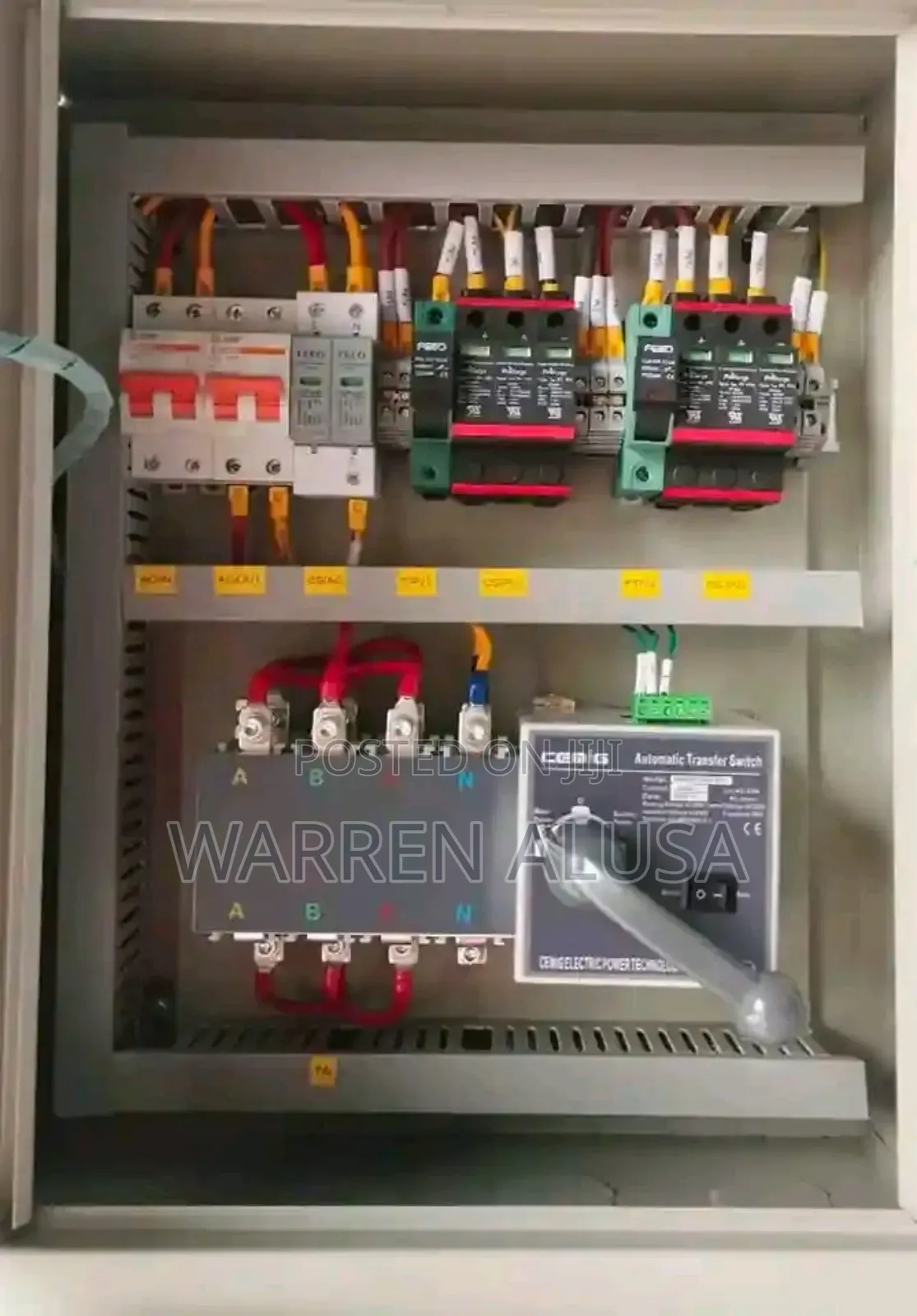 Electrical Panels and Motor