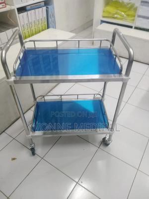 2 Shelves Instrument Trolley Imported - main view