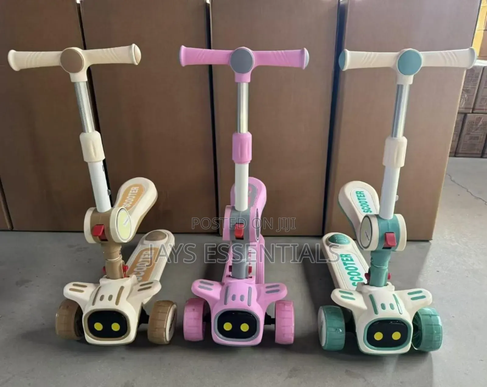 2-in-1 Scooter With Music