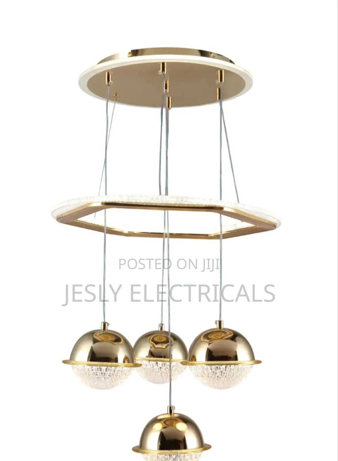 Led Chandelier Light With 3 Lighting Modes
