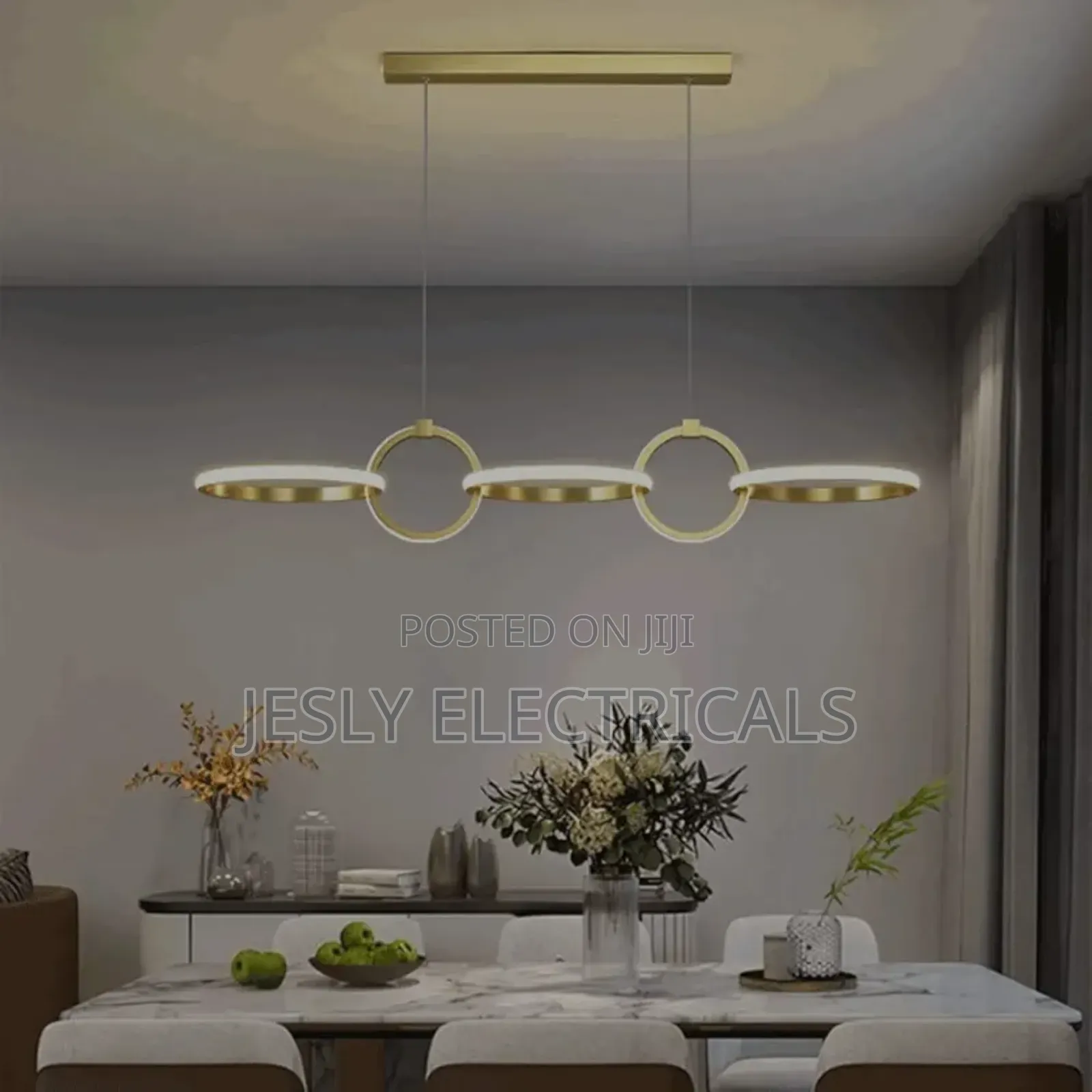 Modern Personality Art Ring Combination Pendant Light