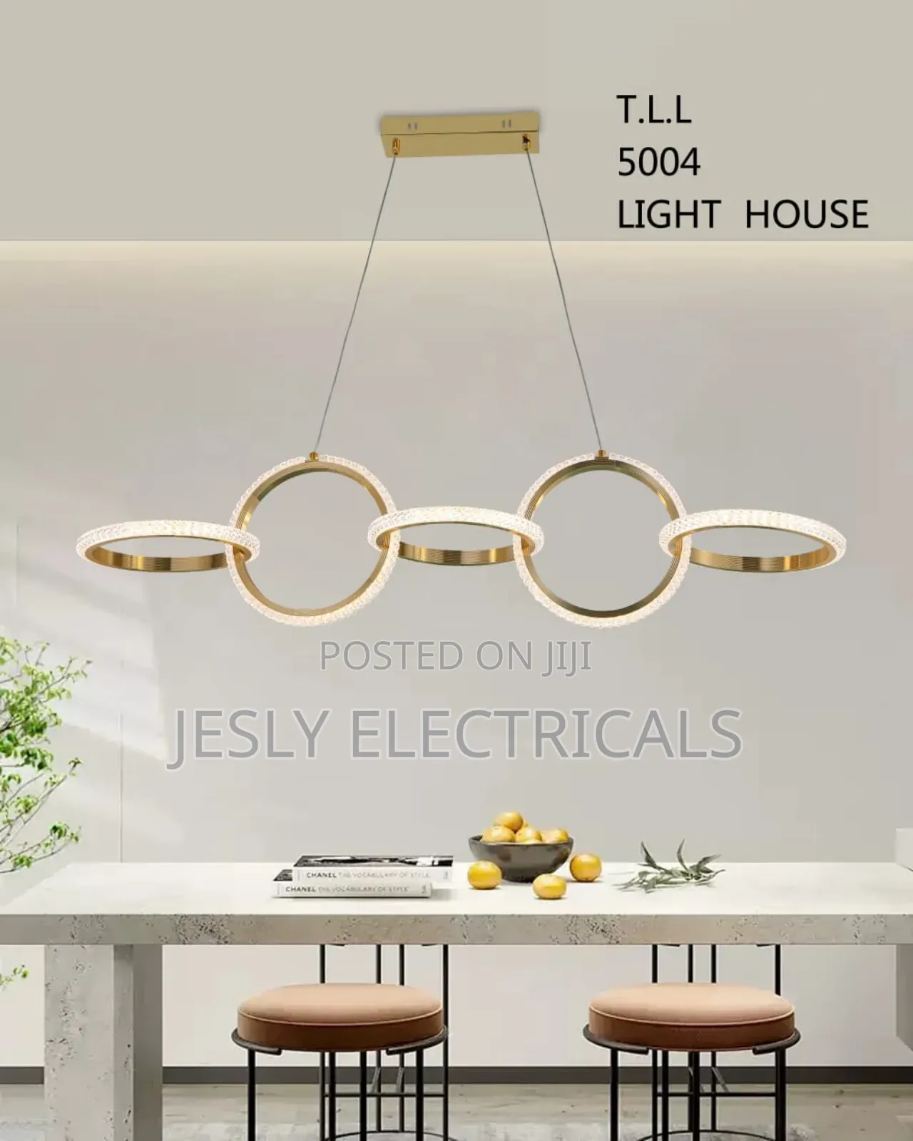 Modern Personality Art Ring Combination Pendant Light