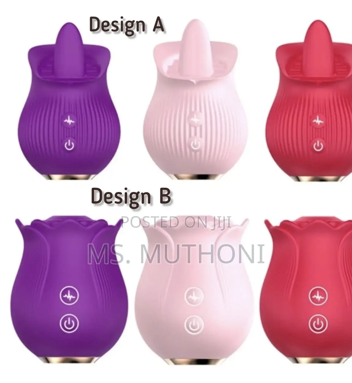 Medical Silicone the Rose Vibrat*R / S*Cker