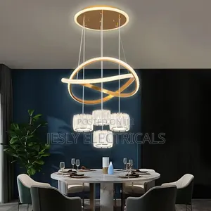 1pc Modern Dimmable Crystal Chandelier