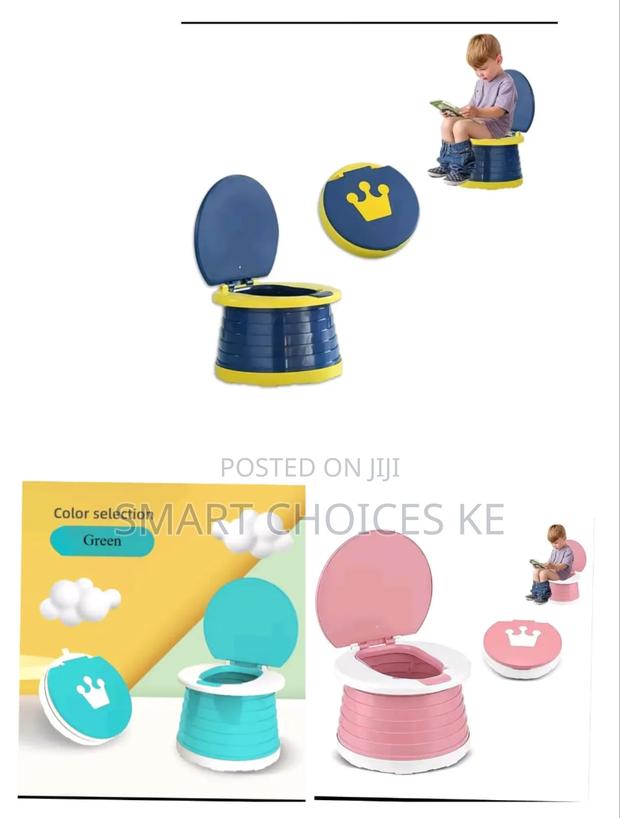 New 2-in-1 Children's Folding Toilet