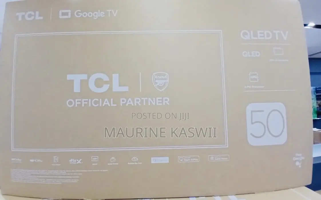 TCL 50” T6c Qled Uhd Frameless (2025