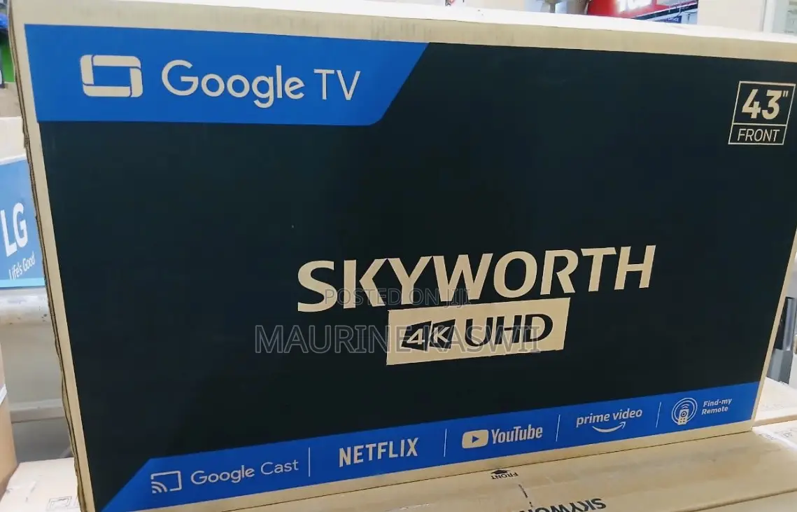 Skyworth 43” G6500 Inch (Uhd) Google Tv (2025)Model