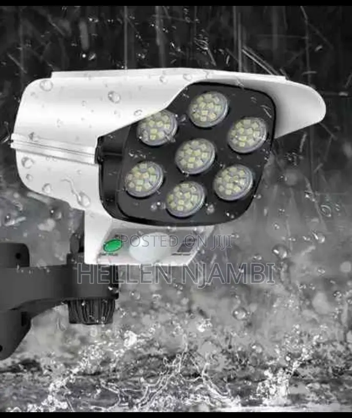 180w Solar Monitoring CCTV Realistic Lamp Floodlight