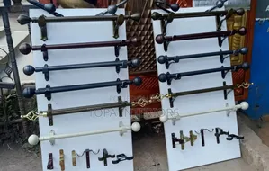 Strong and Durable Non Rusting Jua Kali Local Curtain Rods