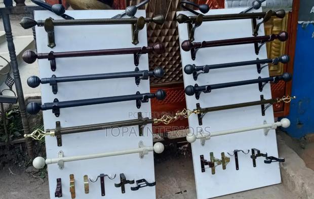 Strong and Durable Non Rusting Jua Kali Local Curtain Rods