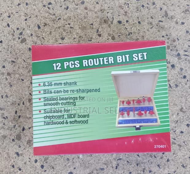 12pcs Router Bits