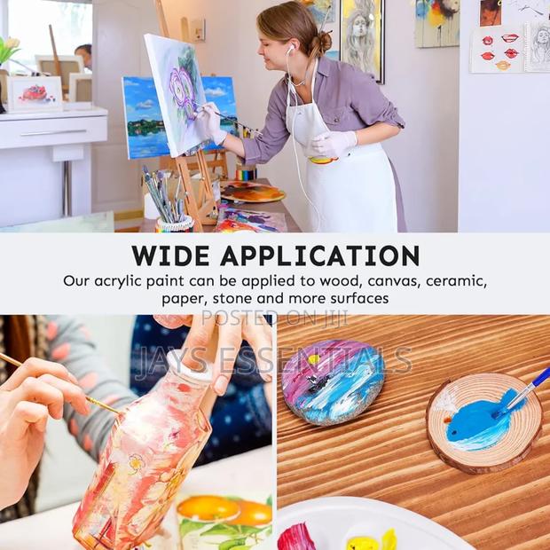 24pc Acrylic Paint Set - thumbnail 5