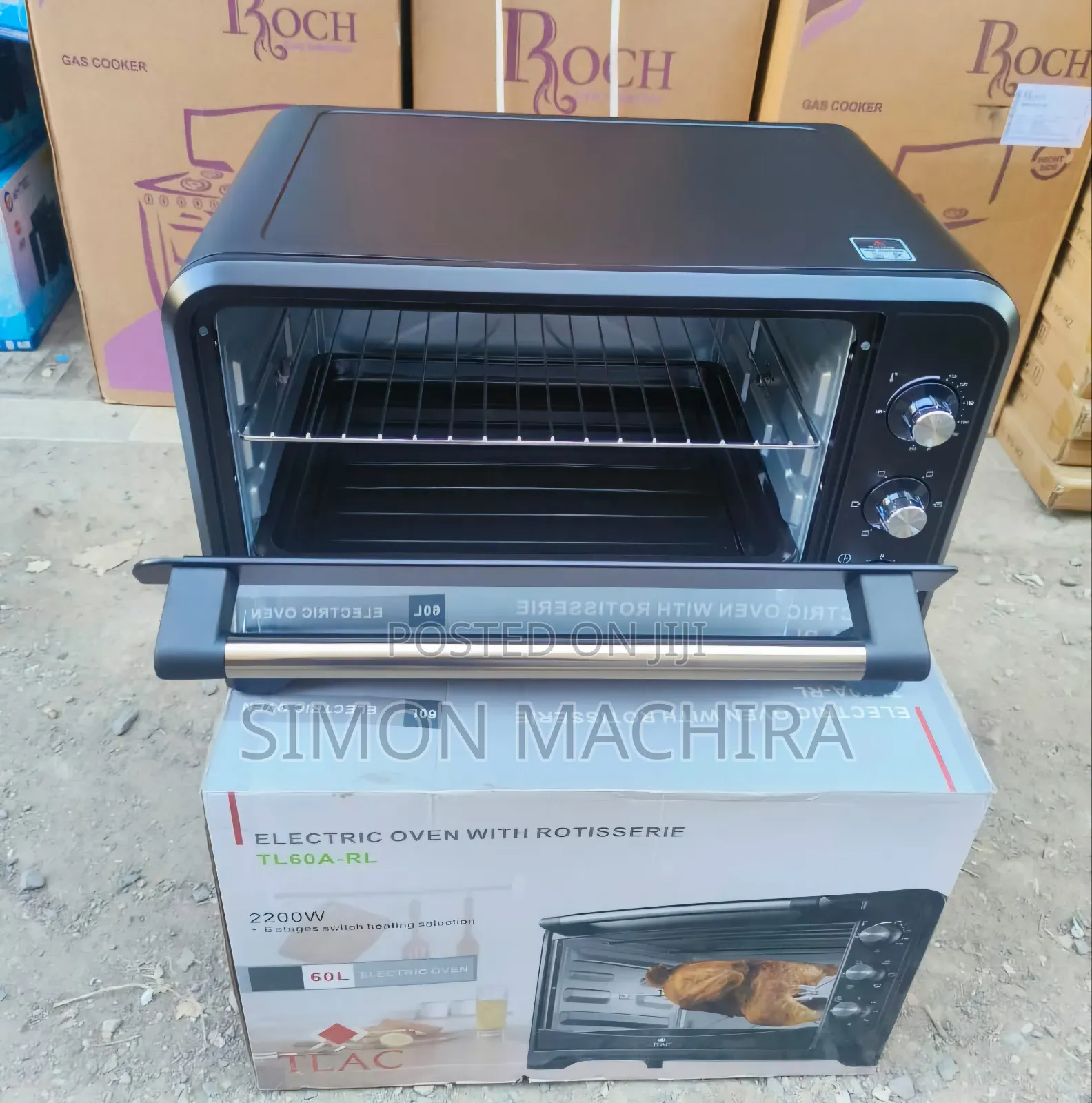 60l Table Top Tlac Electric Oven