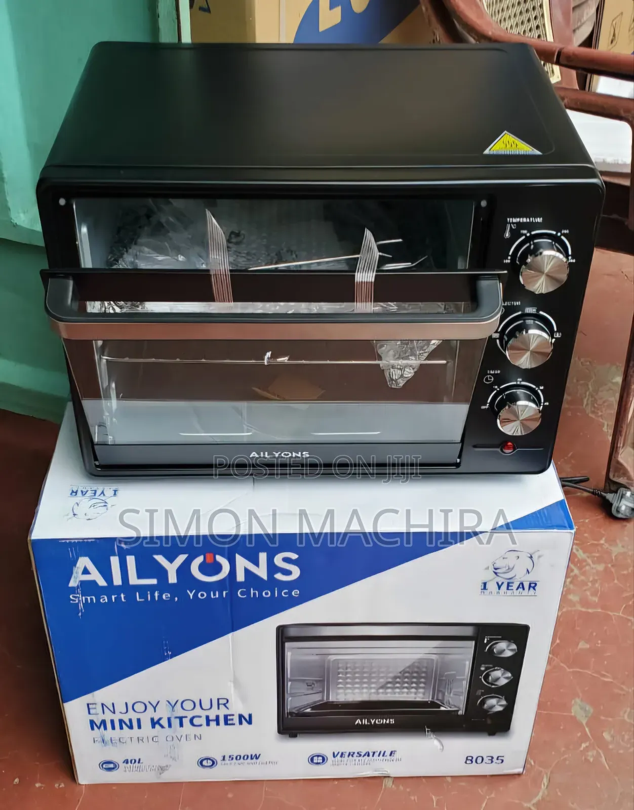 40 Litres Ailyons Electric Oven