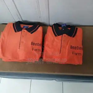Design // Orange/Black Polo