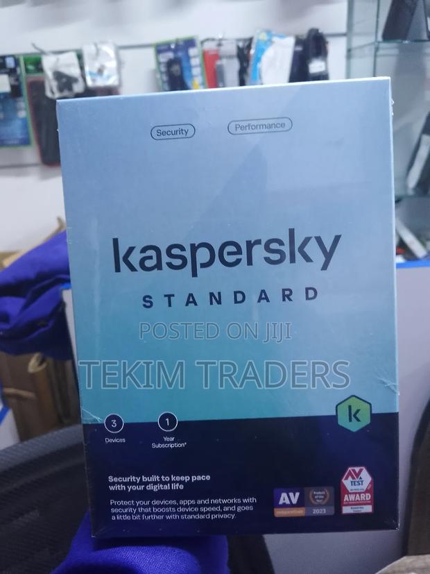 Kaspersky Standard Antivirus 3 Users - main view