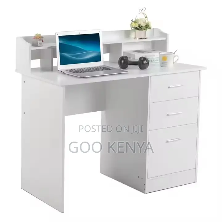Office Desk ; Three Drawer Computer Desk