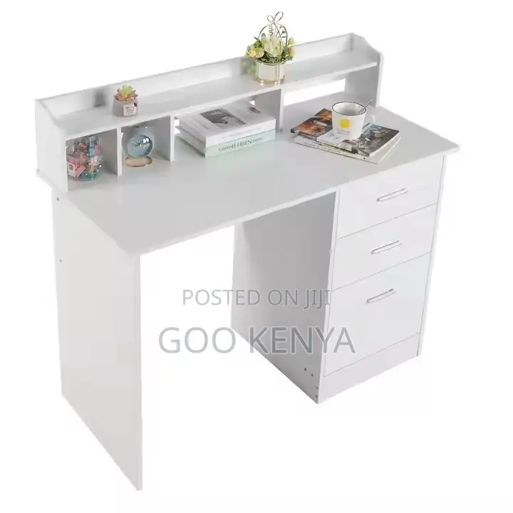 Office Desk ; Three Drawer Computer Desk
