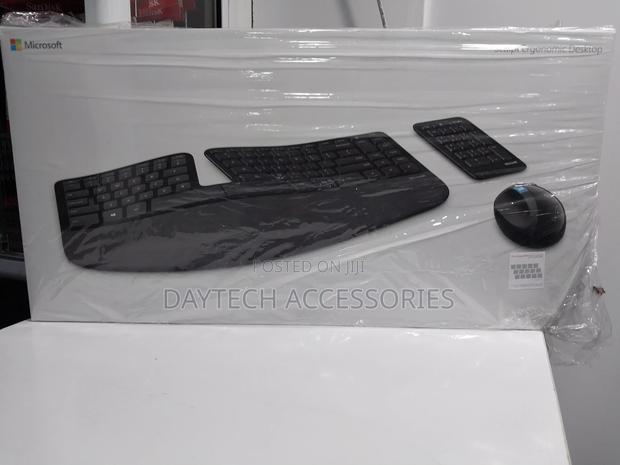 Microsoft Sculpt Ergonomic Keyboard for Business Wireless.