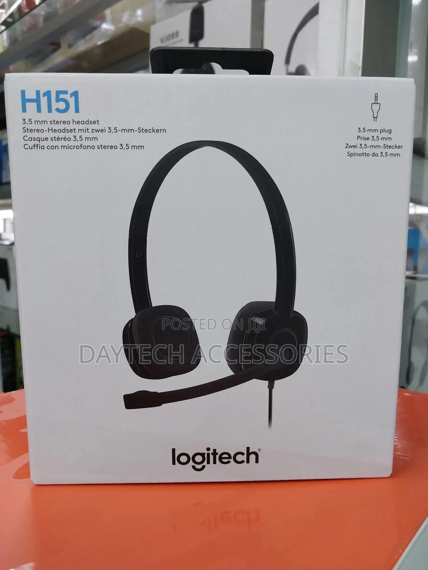 Logitech H151 Stereo Headset With Noise-Cancelling Mic