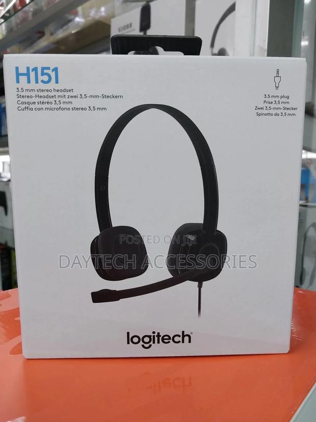 Logitech H151 Stereo Headset With Noise-Cancelling Mic