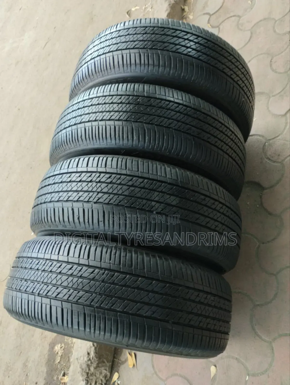 235/55r18 Bridgestone Tyres Slightly Used