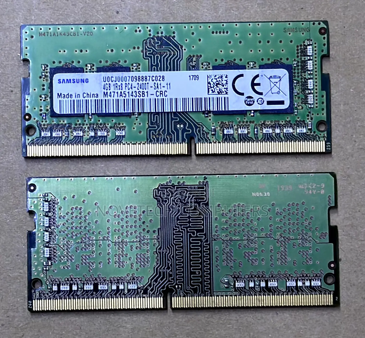 Samsung 4gb 1rx8 Pc4-2400t-Sa1-11