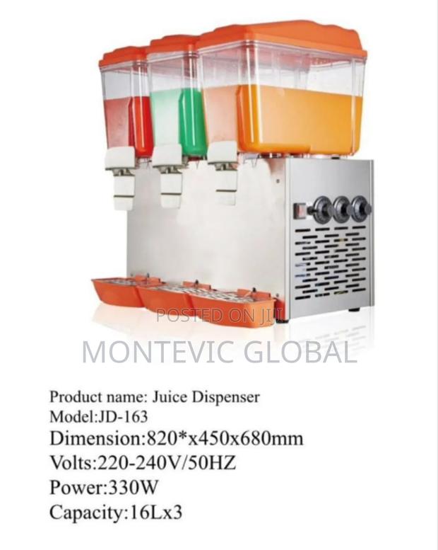 Commercial Juice Dispenser 3slots