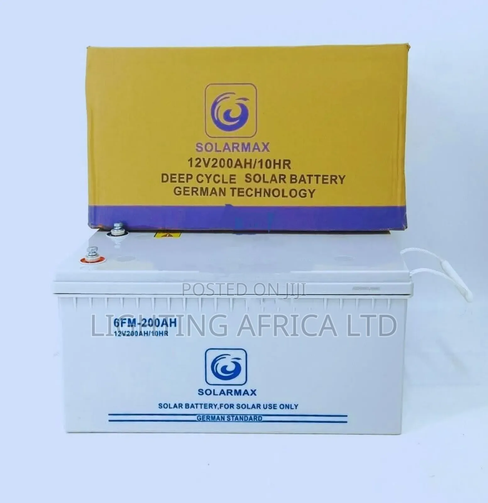 200ah/10hrs Backup Solarmax Maintenance Free Solar Battery