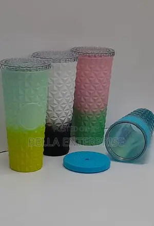 Double Walled Colored Acrylic Water / Juice Tumbler