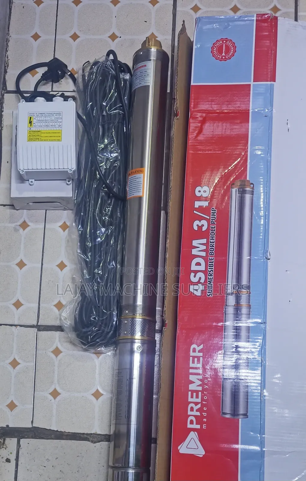Premier 4sdm 3/18 Submersible Pump 2hp 130m