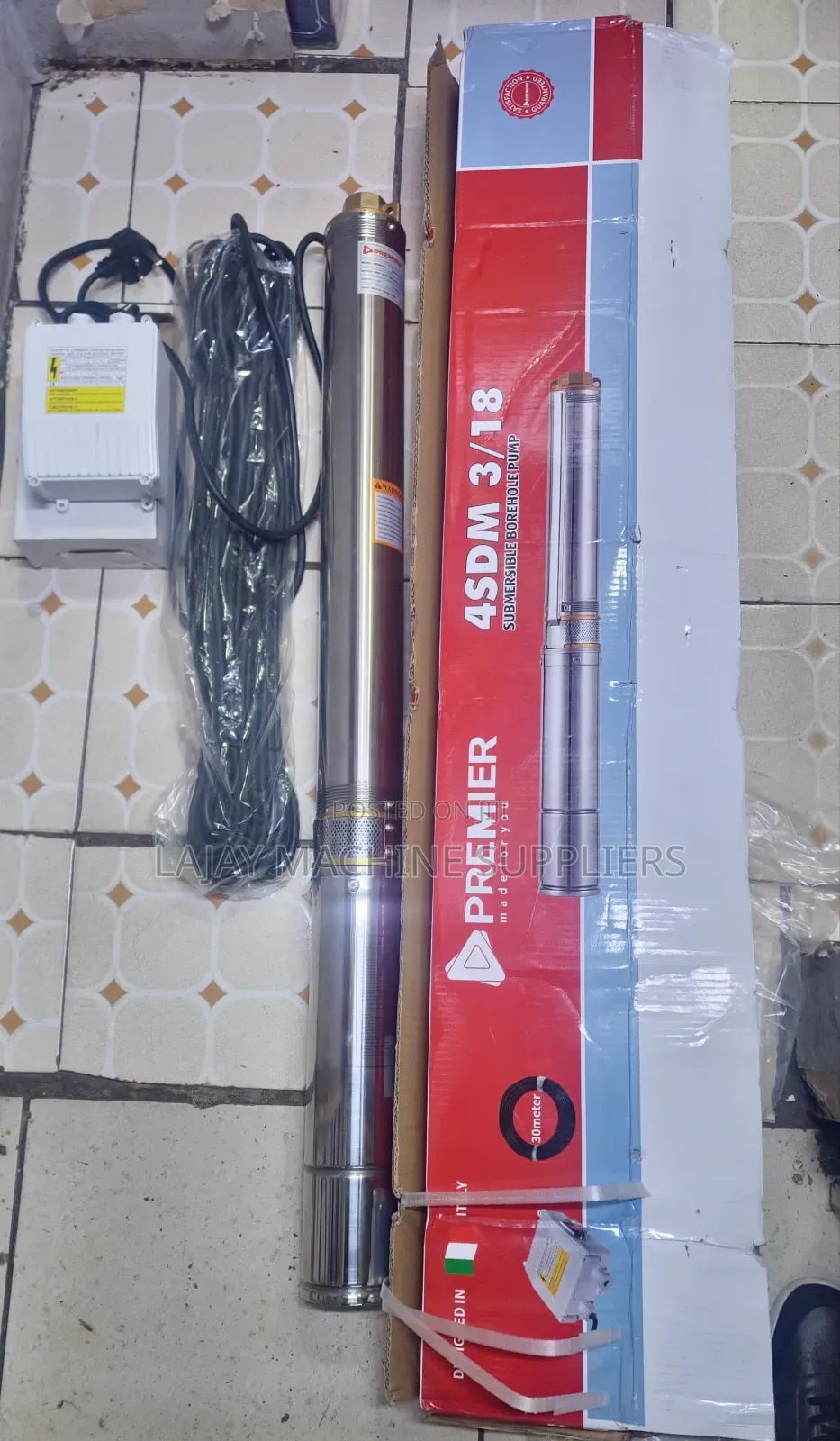 Premier 4sdm 3/18 Submersible Pump 2hp 130m