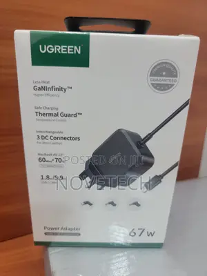 Ugreen Type-C Charger Usb-C 67w Pd Gan Tech Power Adapter
