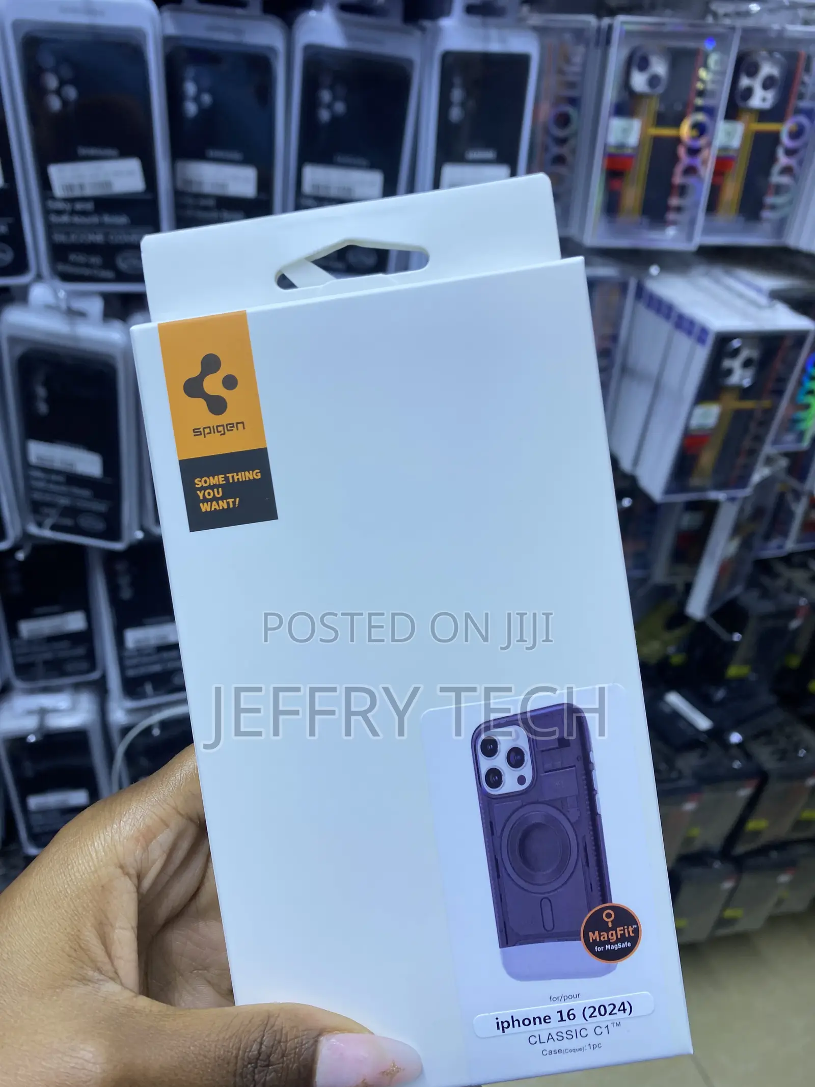 Poluke Spigen for iPhone 16 Tough Armor Magsafe Case