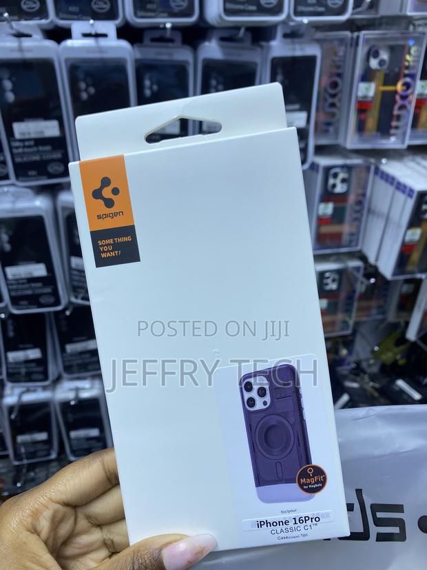 Stries Spigen for iPhone 16 Pro Tough Armor Magsafe Case - thumbnail 2