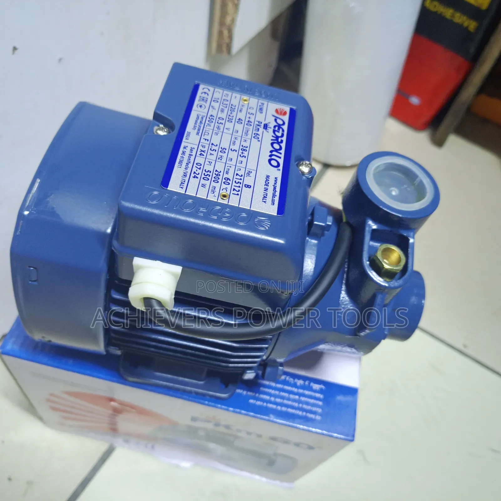 Powerful 0.5 Pedrollo Water Pump