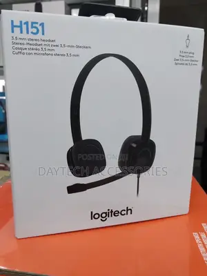 Logitech H151 Wired Headphones on Ear Headphones With Mic