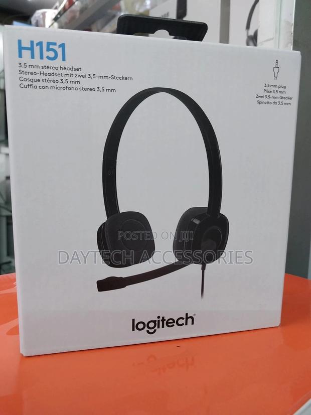 Logitech H151 Stereo Headset With Noise-Cancelling Mic - thumbnail 2