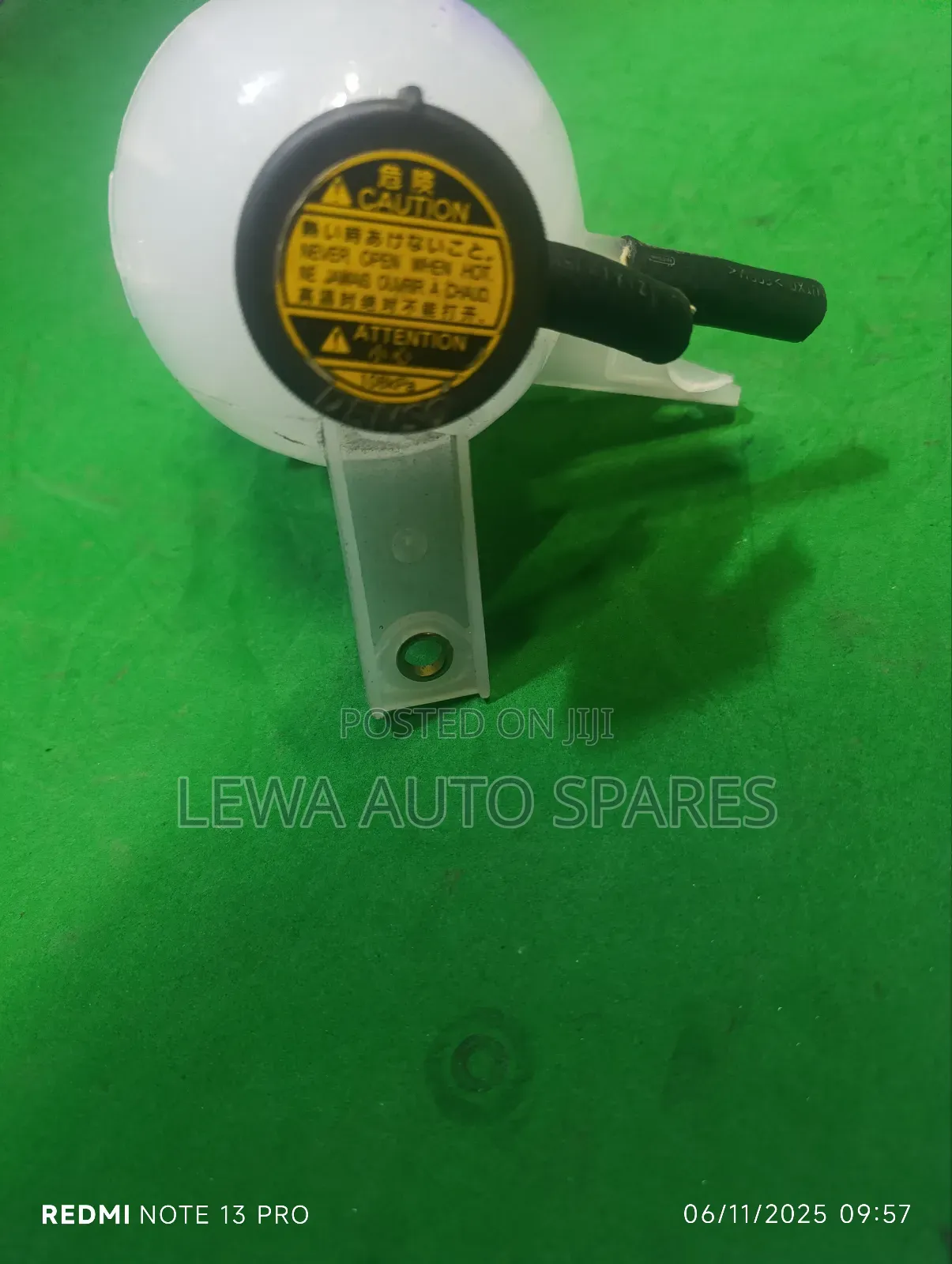 Coolant Reservoir Expansion Tank, Toyota Hilux Vigo Mk6 Sr5.