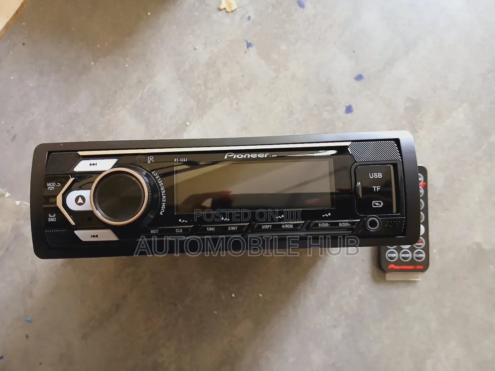 Pioneer Rs-5263 Radio With Bt and Usb Port