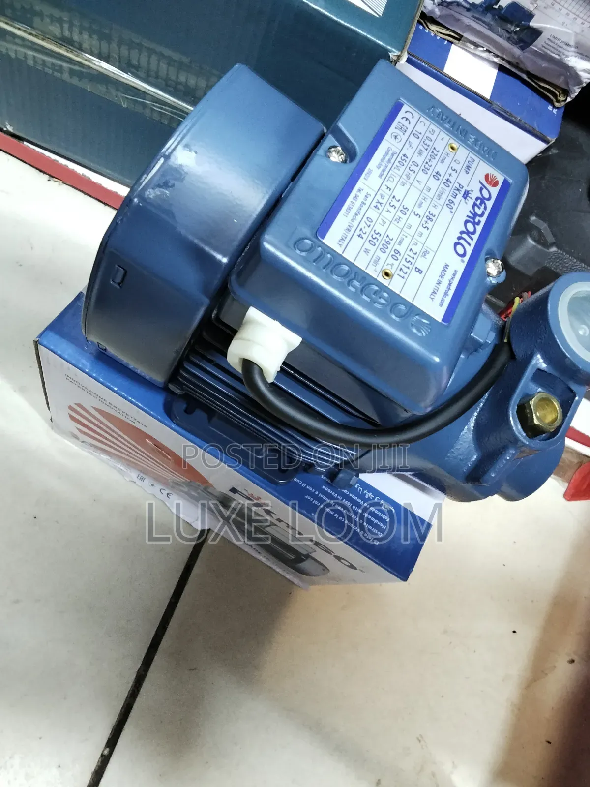 Pedrollo Water Pump 0.5hp