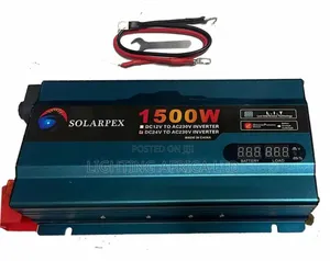 Solarpex 1500 Watts - 12 Volts Power Inverter - 220v Ac Output.
