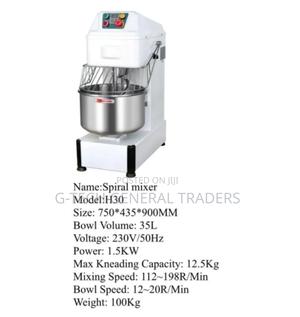 Commercial Spiral Mixer 35l Bowl 1.5kw - thumbnail 2