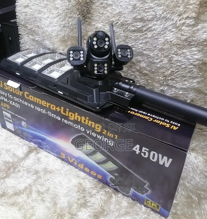 High Quality Record V380 Pro 4g Sim Led Street Light Camera