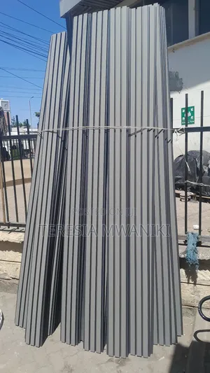 Outdoor  Fluted Wall Panels (Anthracite)Wpc Panels