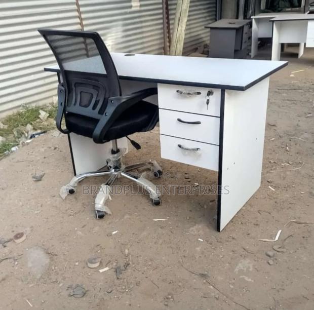 Work/Study in Style Office Desk and Secretarial Chair - main view