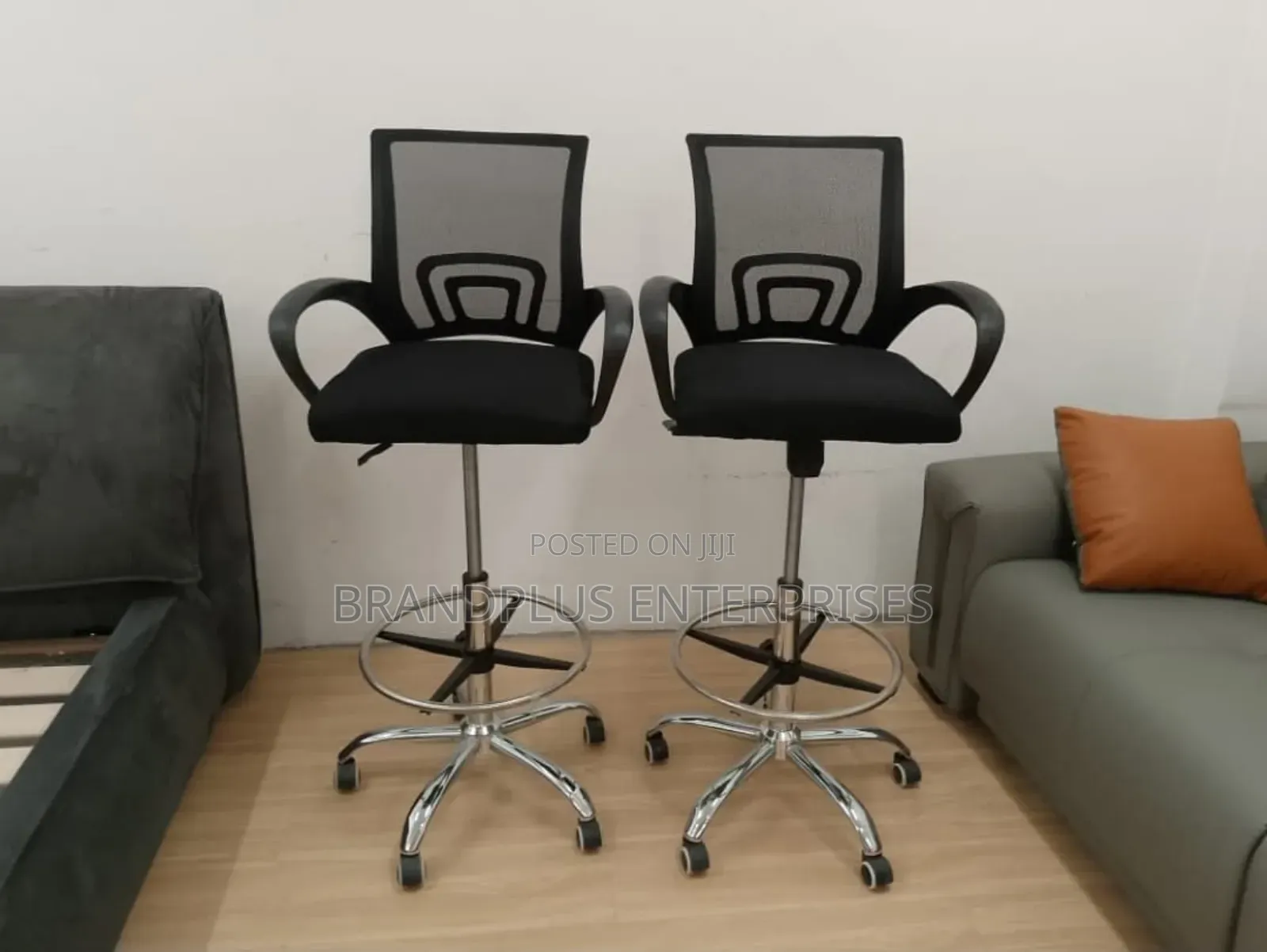 Adjustable High Counter Chair
